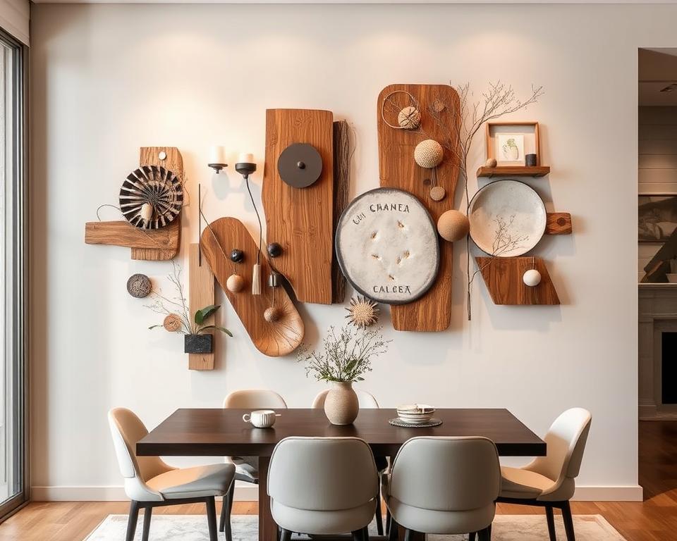 3D wall decor for dining room