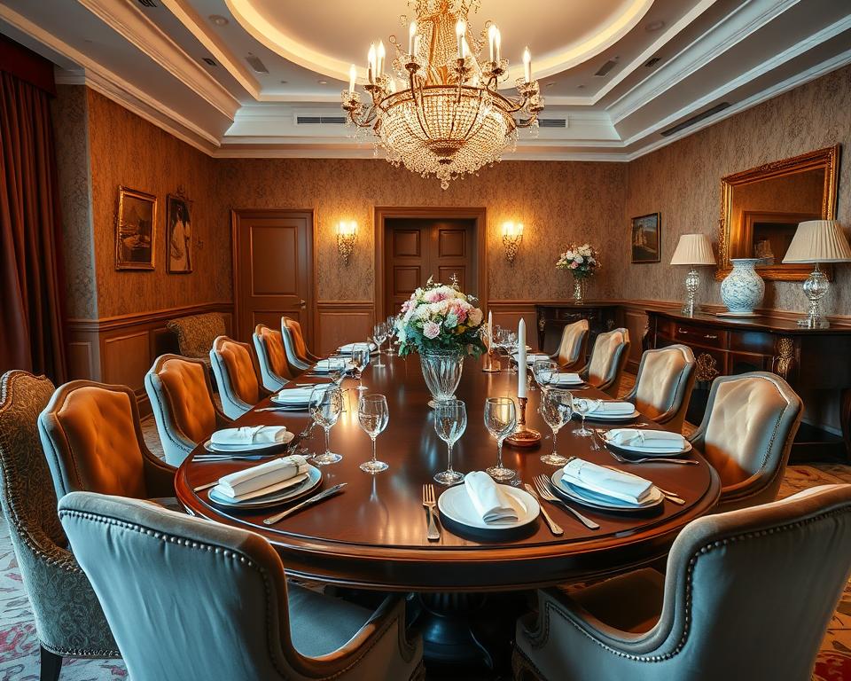 elegant dining room