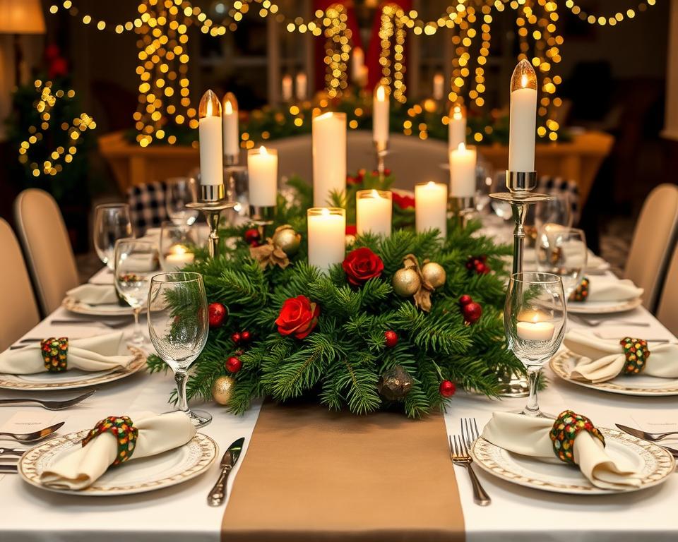 holiday table settings