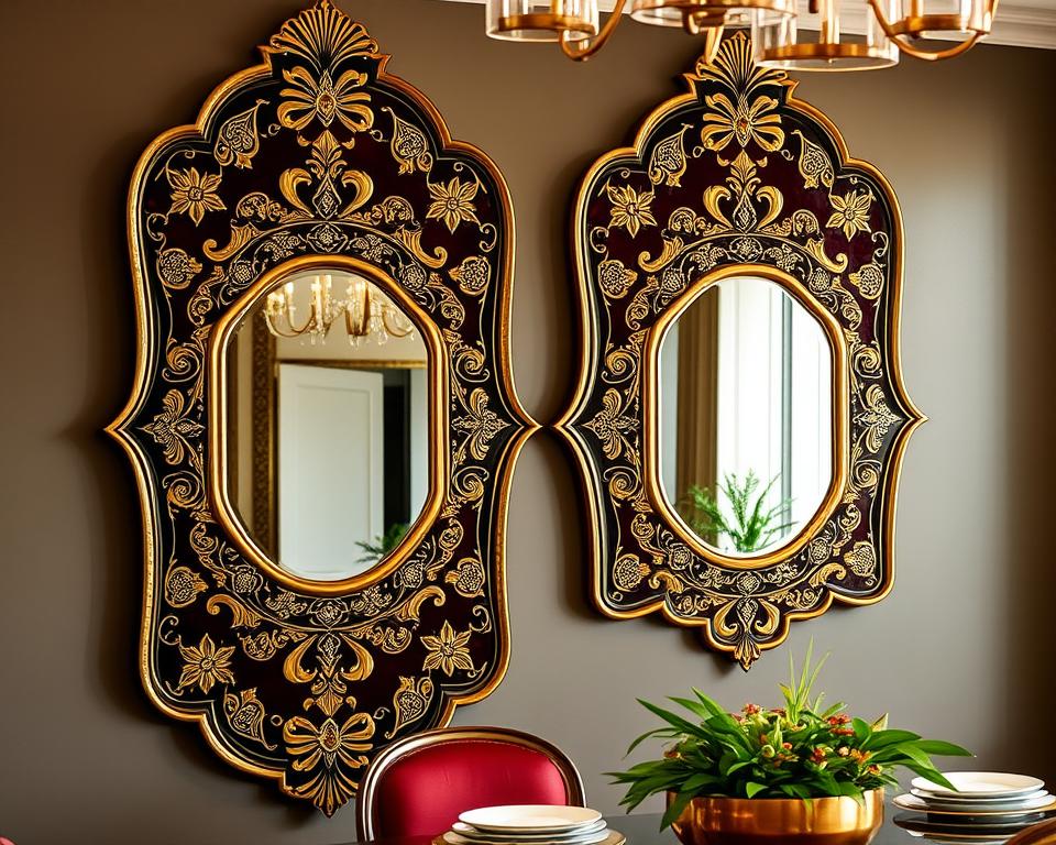 indian inspired mirrors