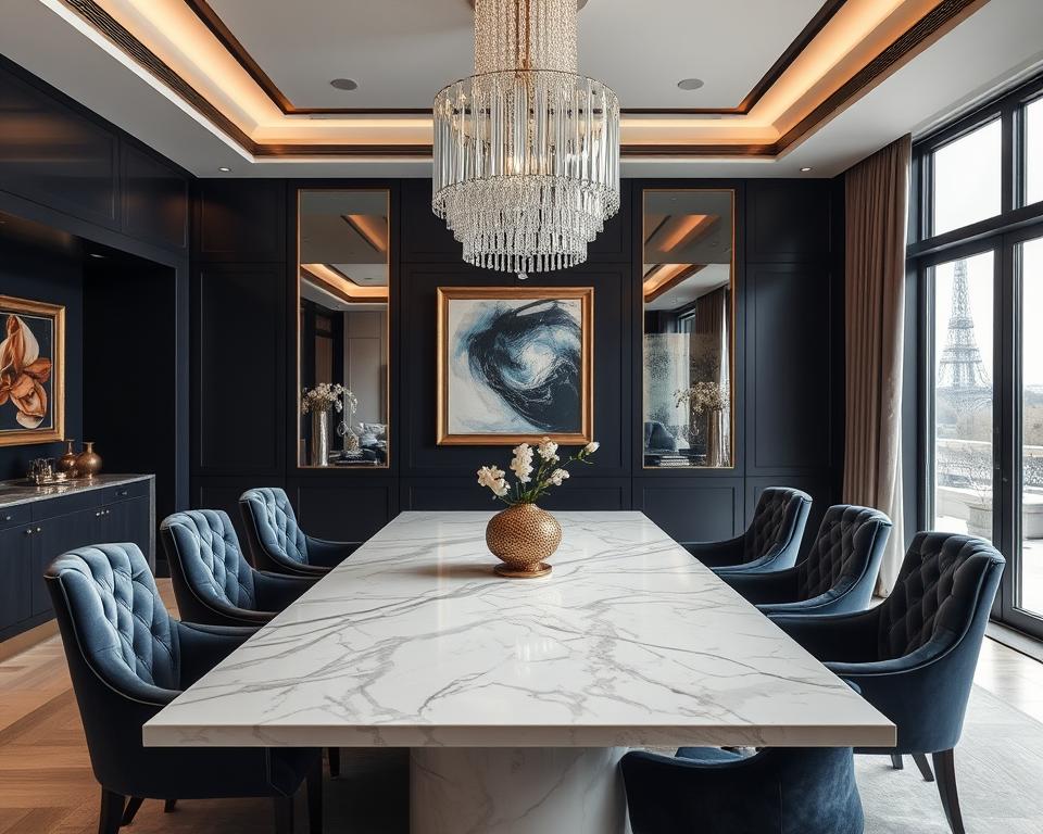 luxury dining room design