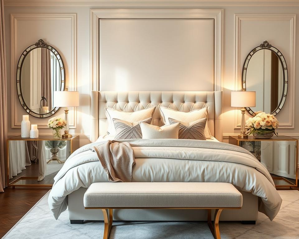 Reflective Elegance: Incorporating Mirror Pedestals into Your Bedroom Decor