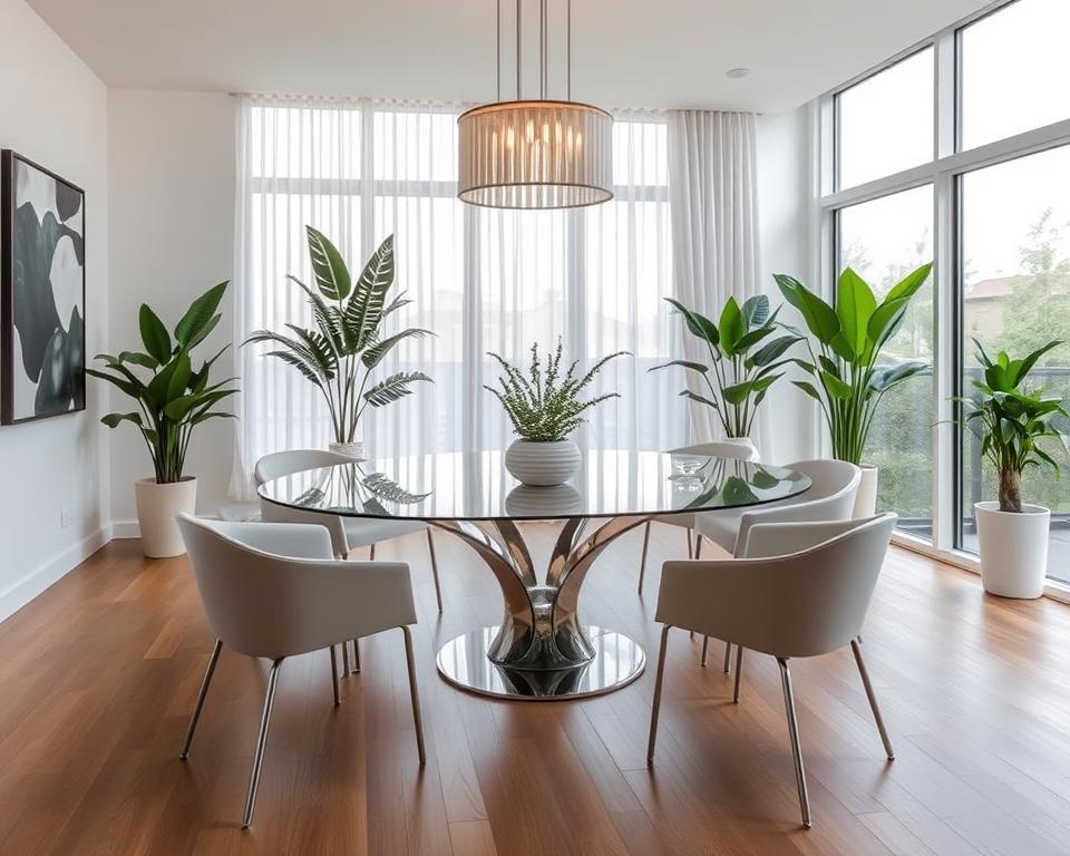 modern dining room decor